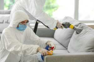 Biohazard cleanup services
